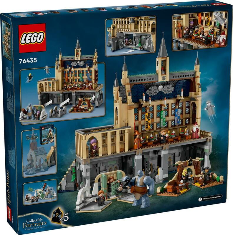 Конструктор LEGO Harry Potter Замок Гоґвортс: Велика зала (76435)