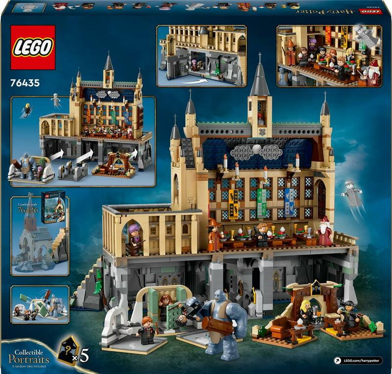 Конструктор LEGO Harry Potter Замок Гоґвортс: Велика зала (76435)