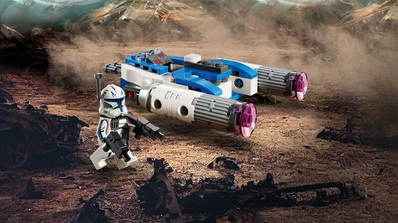 Конструктор LEGO Star Wars Мікровинищувач Y-Wing Капітана Рекса (75391)