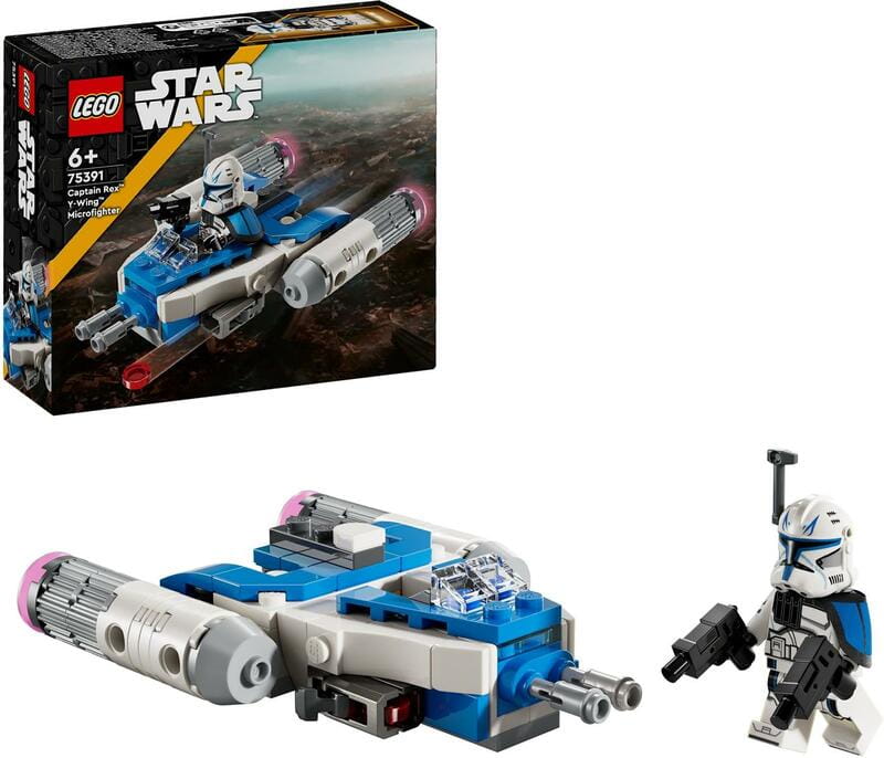Конструктор LEGO Star Wars Мікровинищувач Y-Wing Капітана Рекса (75391)