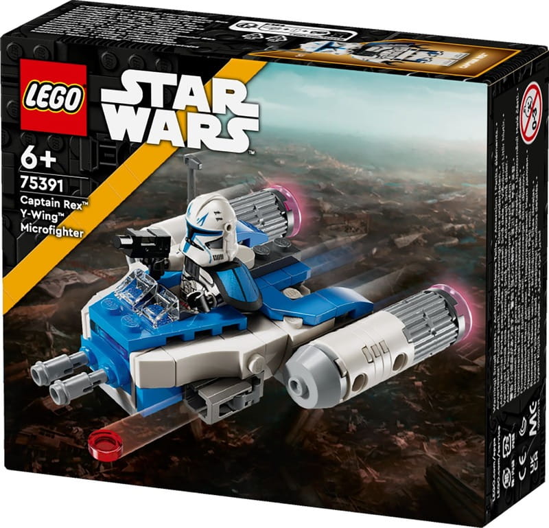 Конструктор LEGO Star Wars Мікровинищувач Y-Wing Капітана Рекса (75391)