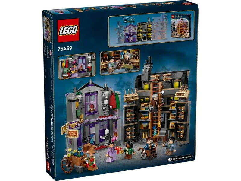 Конструктор LEGO Harry Potter Лавки Оливандера и мантий от Мадам Малкин (76439)