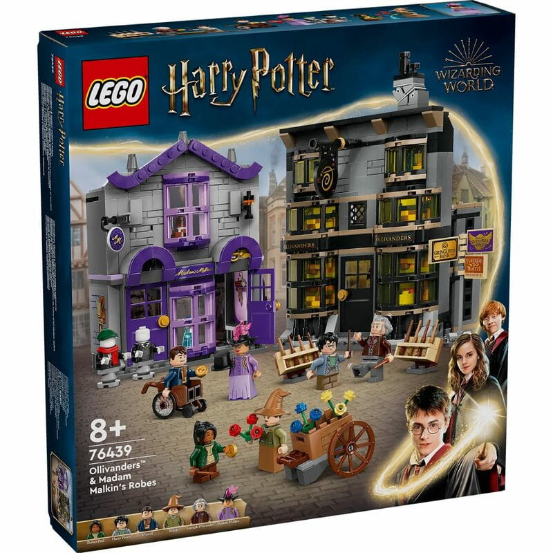 Конструктор LEGO Harry Potter Лавки Оливандера и мантий от Мадам Малкин (76439)