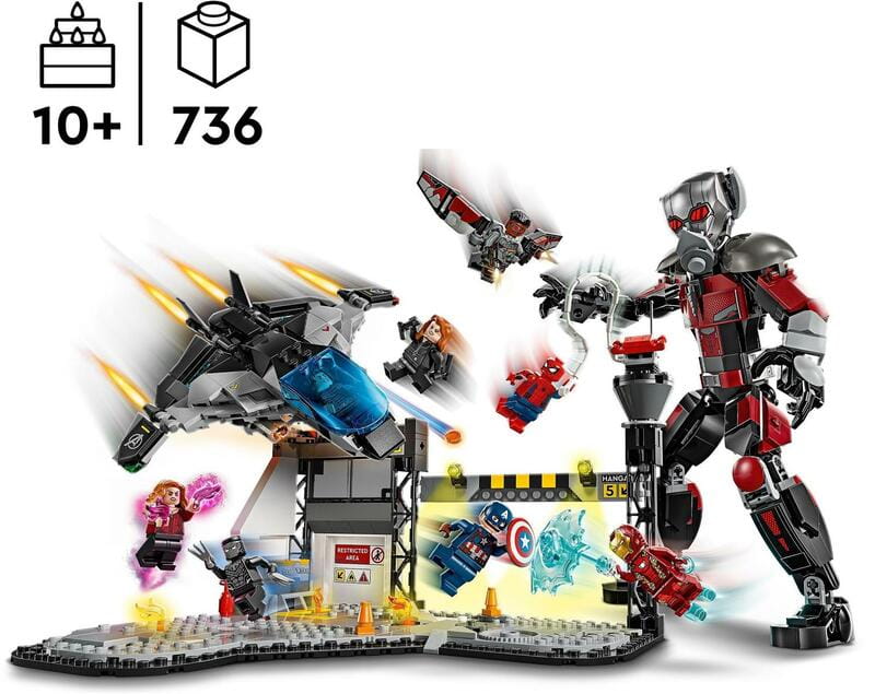 Конструктор LEGO Super Heroes Перший месник: Протистояння Пригодницька битва (76314)