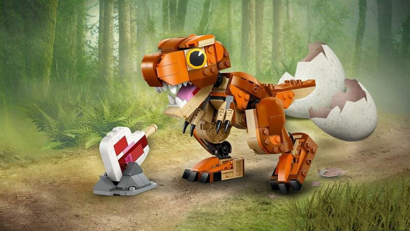 Конструктор LEGO Jurassic World Little Eatie: тиранозавр (76967)