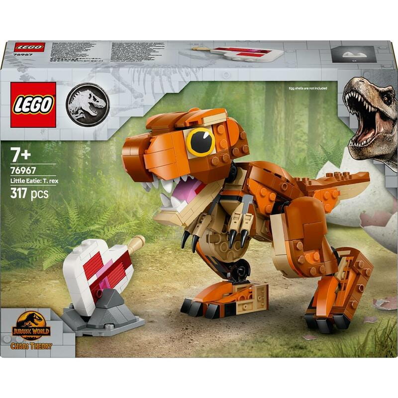 Конструктор LEGO Jurassic World Little Eatie: тиранозавр (76967)