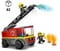 Фото - Конструктор LEGO City Пожежна машина з драбиною (60463) | click.ua