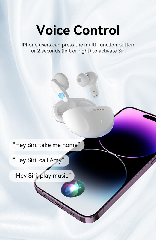 Bluetooth-гарнітура Vention Elf Earbuds E01 Blue (NBFS0)