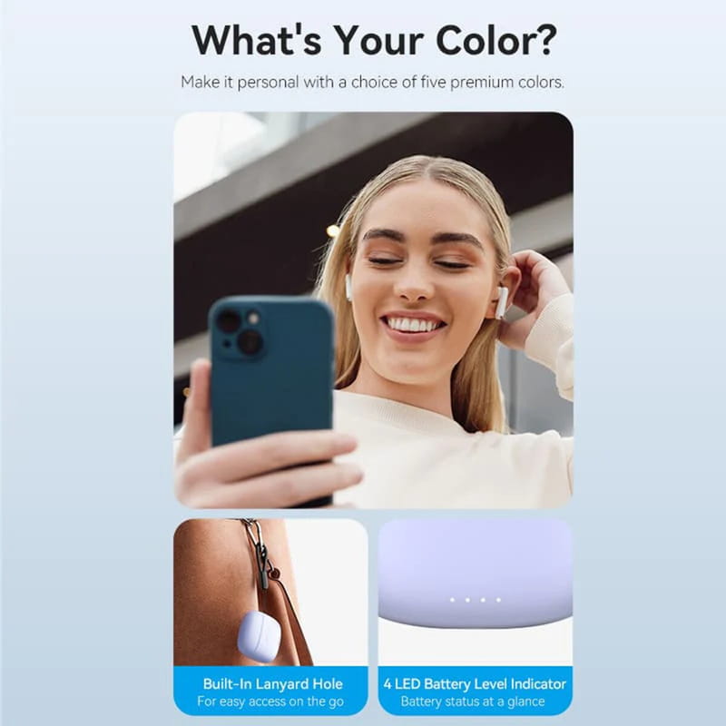 Bluetooth-гарнитура Vention Elf Earbuds E03 White (NBHW0)