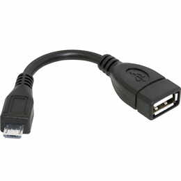 Переходник Defender OTG microUSB-USB, 0.08 м, Black (87300)