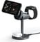 Фото - Беспроводное зарядное устройство Aukey MagFusion 3-in-1 15W Black (LC-MC311) | click.ua