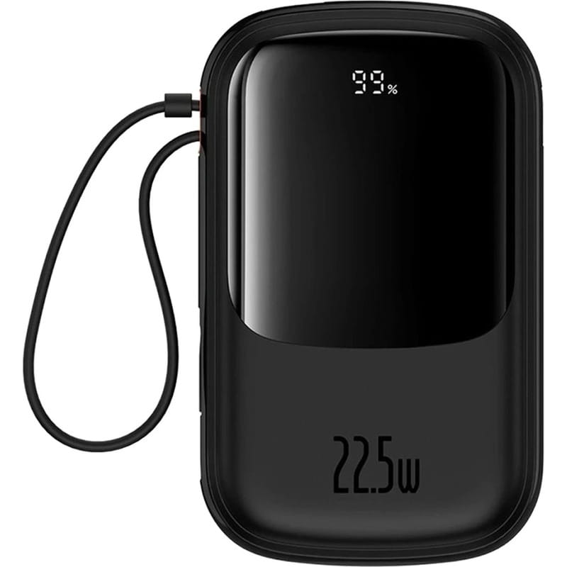 Універсальна мобільна батарея Baseus Qpow Pro 20000mAh, 22.5W, Black (P10067103113-00)