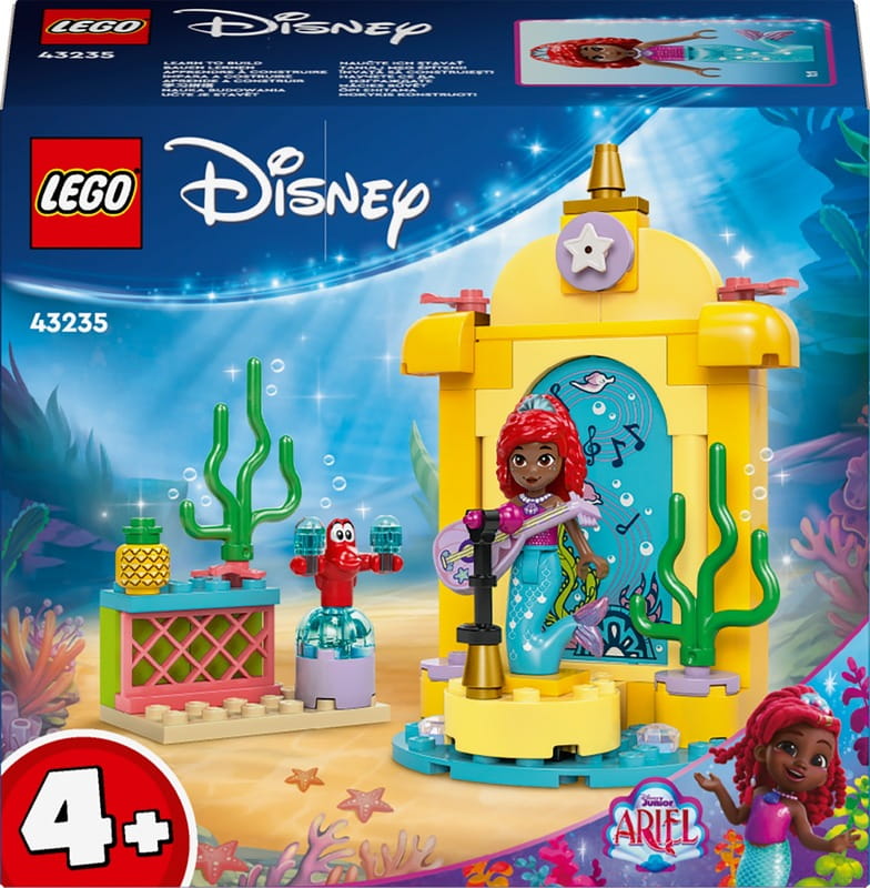 Конструктор LEGO Disney Музыкальная сцена для Ариэль (43235)