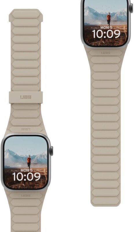Ремінець Urban Armor Gear Pathfinder для Apple Watch Ultra 2/Ultra 49mm/45mm/44mm/42mm Dune/Cloud Blue (194161118051)