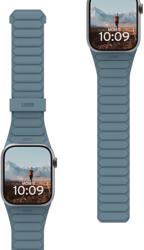 Ремінець Urban Armor Gear Pathfinder для Apple Watch Ultra 2/Ultra 49mm/45mm/44mm/42mm Dune/Cloud Blue (194161118051)