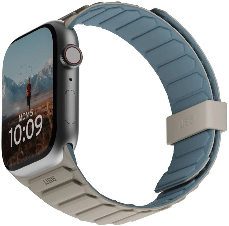 Ремінець Urban Armor Gear Pathfinder для Apple Watch Ultra 2/Ultra 49mm/45mm/44mm/42mm Dune/Cloud Blue (194161118051)