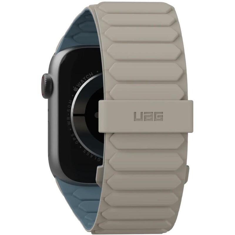 Ремінець Urban Armor Gear Pathfinder для Apple Watch Ultra 2/Ultra 49mm/45mm/44mm/42mm Dune/Cloud Blue (194161118051)