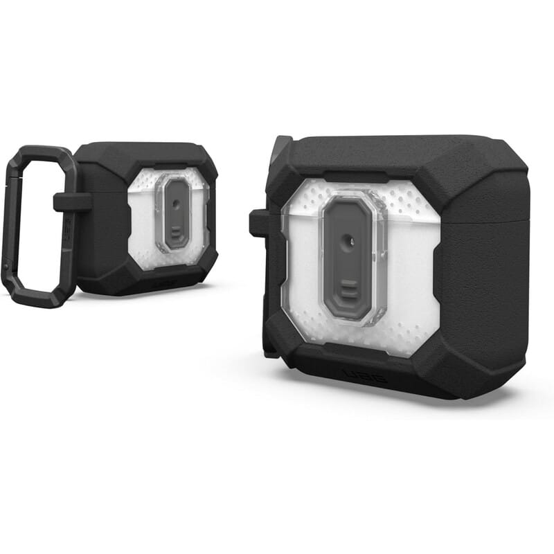 Чохол для навушників Urban Armor Gear Plasma для Apple AirPods (Gen 4, 2024) Black (104129114040)