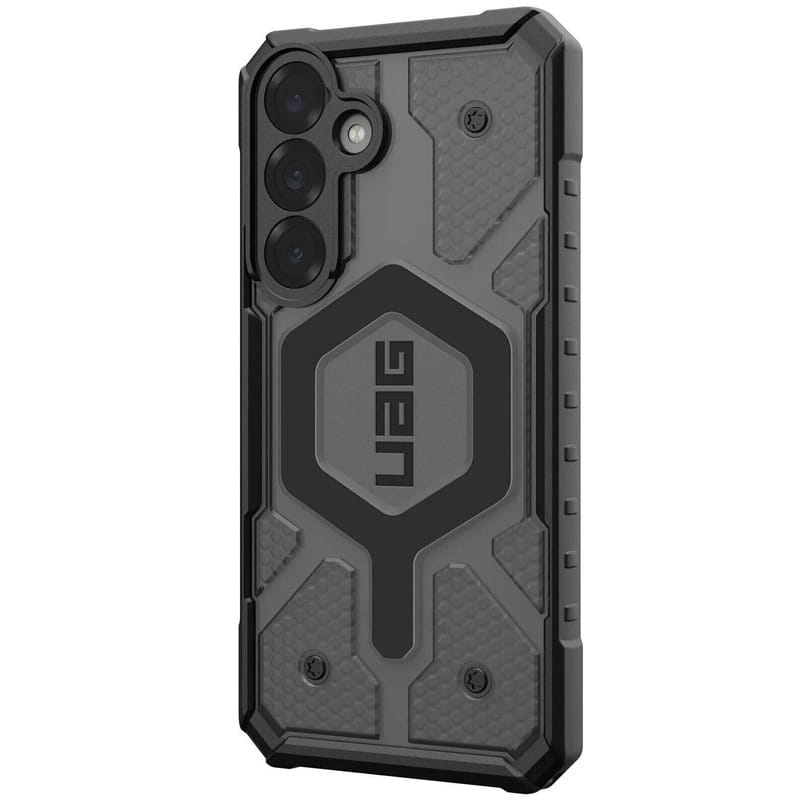 Чeхол-накладка Urban Armor Gear для Samsung Galaxy S25+ SM-S936 Pathfinder Clear with Magnet Ash (214484113131)