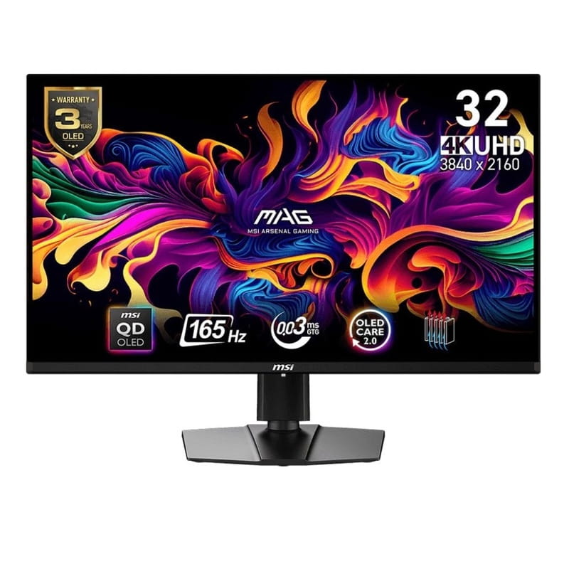 Монітор MSI 31.5" MAG 321UP QD-OLED Black 165Hz