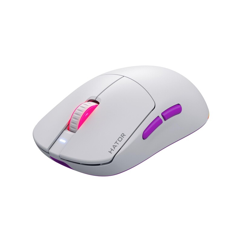 Мышь беспроводная Hator Quasar 3 Ultra 8K Wireless White (HTM771)