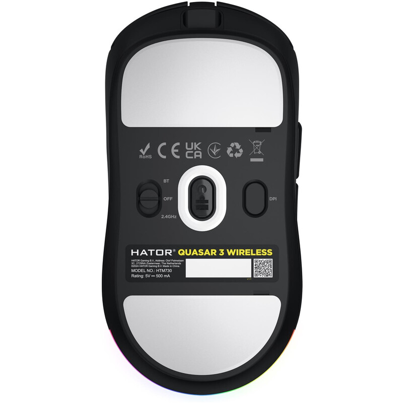 Миша бездротова Hator Quasar 3 Wireless Black (HTM730)