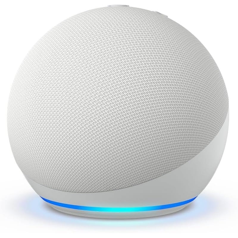 Акустическая система Amazon Echo Dot (5th Gen) Smart Speaker with Alexa Glacier White_JP