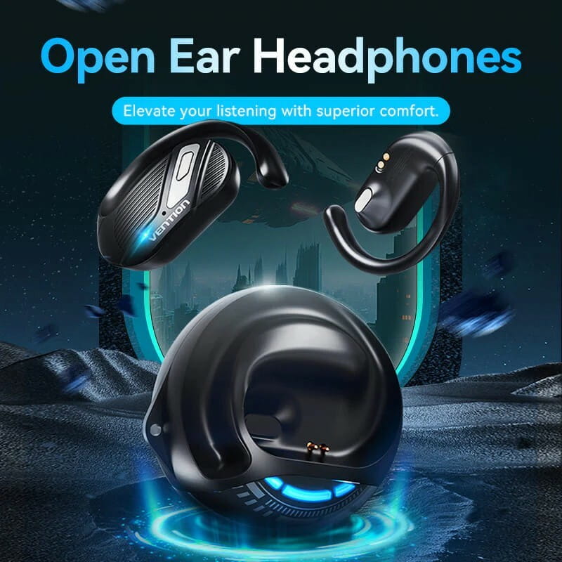 Bluetooth-гарнітура Vention OpenBeat O12 Black (NBUB0)