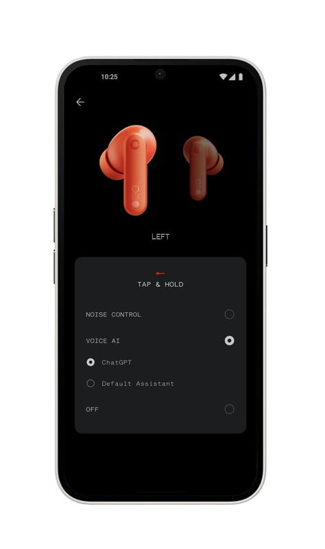 Bluetooth-гарнитура CMF by Nothing Buds B168 Orange_EU