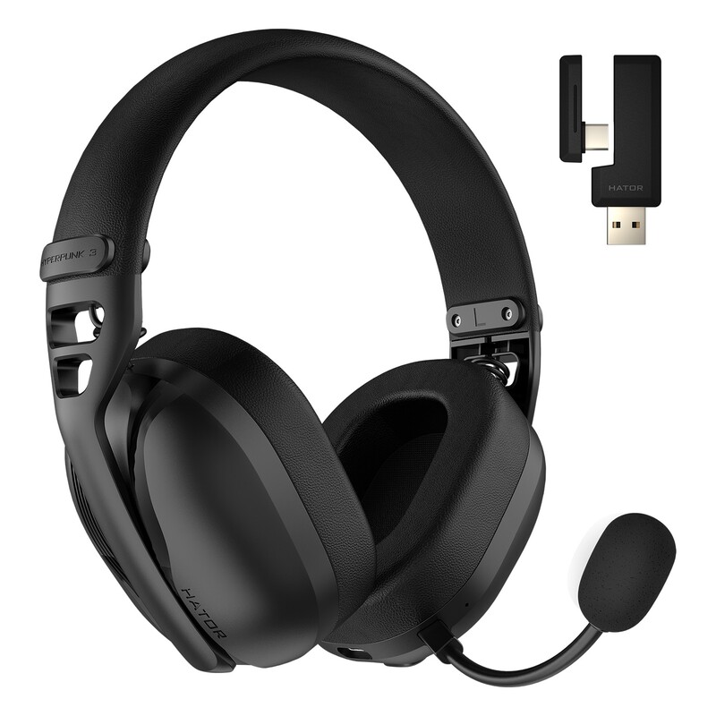 Гарнитура Hator Hyperpunk 3 Wireless Black (ESH15)