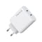 Фото - Мережевий зарядний пристрій ColorWay GaN Mini 50W PD Port PPS USB (Type-C PD 30W + Type-C PD 20W) White (CW-CHS050PD-WT) | click.ua