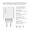 Фото - Мережевий зарядний пристрій ColorWay GaN Mini 50W PD Port PPS USB (Type-C PD 30W + Type-C PD 20W) White (CW-CHS050PD-WT) | click.ua