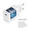 Фото - Сетевое зарядное устройство ColorWay GaN Mini 65W PD Port PPS USB-C White (CW-CHS049PD-WT) | click.ua