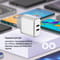 Фото - Сетевое зарядное устройство ColorWay Power Delivery Port PPS USB (Type-C PD + Type-C PD) (40W) White (CW-CHS048PD-WT) | click.ua