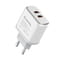 Фото - Сетевое зарядное устройство ColorWay Power Delivery Port PPS USB (Type-C PD + Type-C PD) (40W) White (CW-CHS048PD-WT) | click.ua