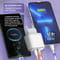 Фото - Сетевое зарядное устройство ColorWay Power Delivery Port PPS USB (Type-C PD + Type-C PD) (40W) White (CW-CHS048PD-WT) | click.ua