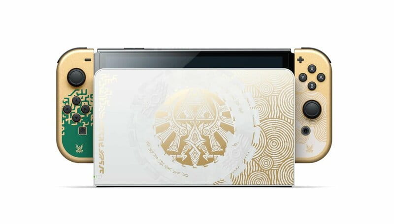 Игровая консоль Nintendo Switch OLED The Legend of Zelda Tears of the Kingdom Edition_HK