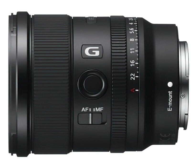 Об`єктив Sony G 20mm F1.8 NEX FF (SEL20F18G.SYX)