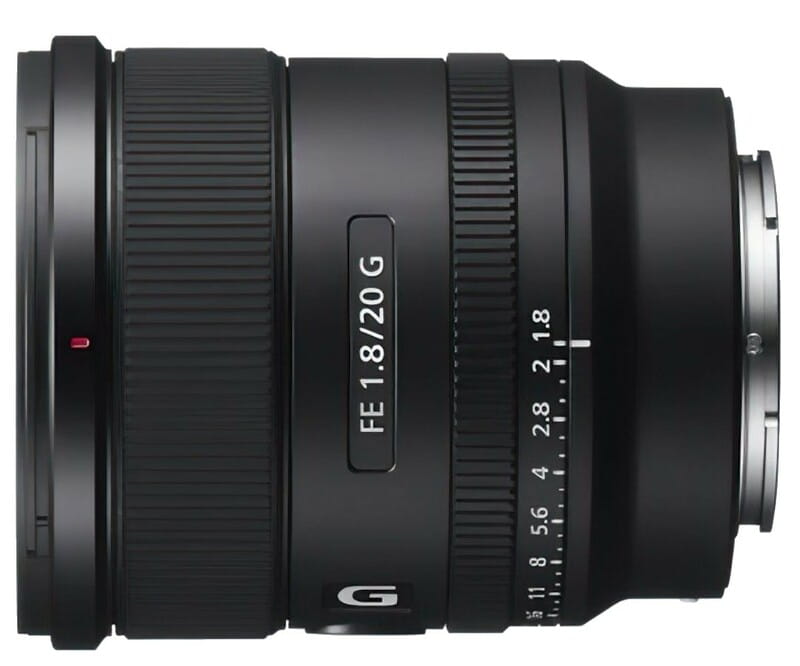 Об`єктив Sony G 20mm F1.8 NEX FF (SEL20F18G.SYX)