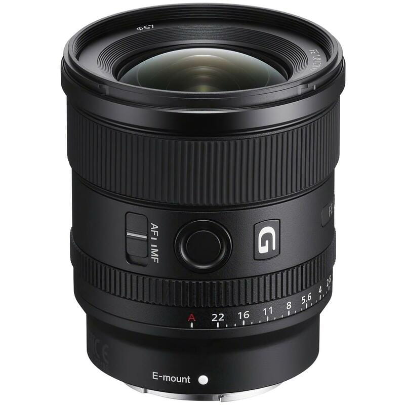 Об`єктив Sony G 20mm F1.8 NEX FF (SEL20F18G.SYX)