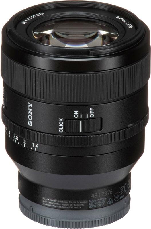 Об`єктив Sony GM 50mm F1.4 NEX FF (SEL50F14GM.SYX)