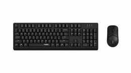 Комплект (клавиатура, мышь) беспроводной Rapoo X1500 Wireless Black
