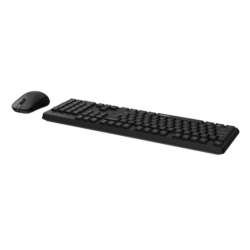 Комплект (клавіатура, миша) бездротовий Rapoo X1500 Wireless Black