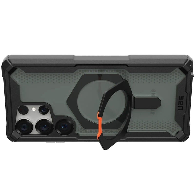 Чохол-накладка Urban Armor Gear для Samsung Galaxy S25 Ultra SM-S938 Plasma XTE with Magnet Black/Orange (214467114097)