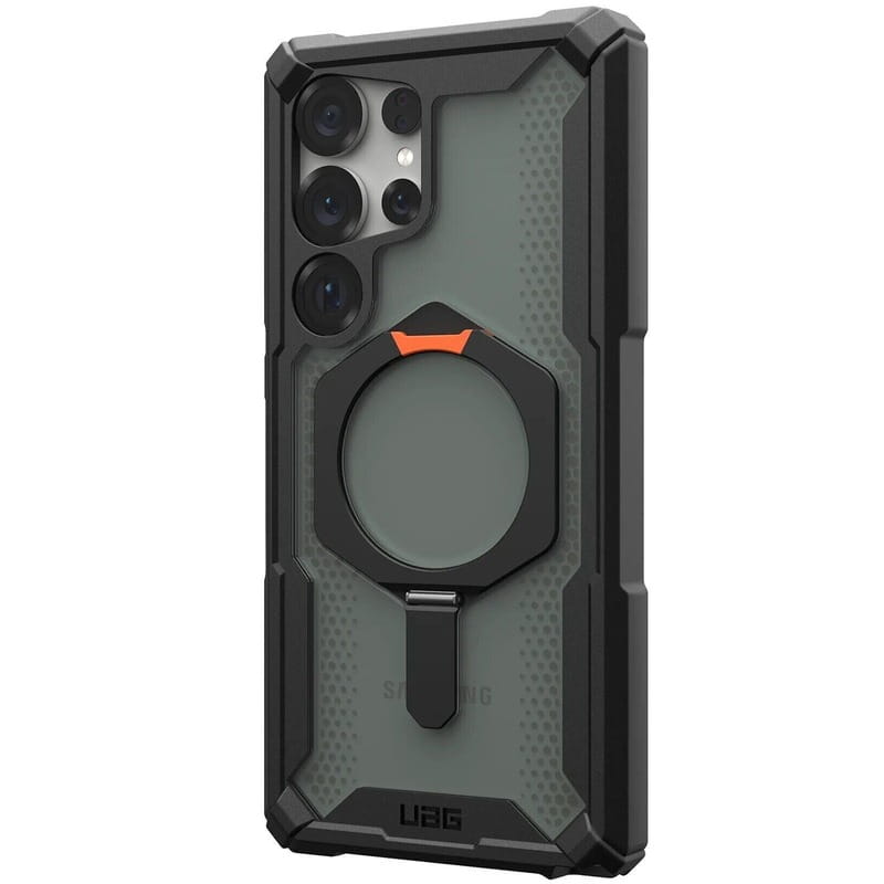 Чохол-накладка Urban Armor Gear для Samsung Galaxy S25 Ultra SM-S938 Plasma XTE with Magnet Black/Orange (214467114097)