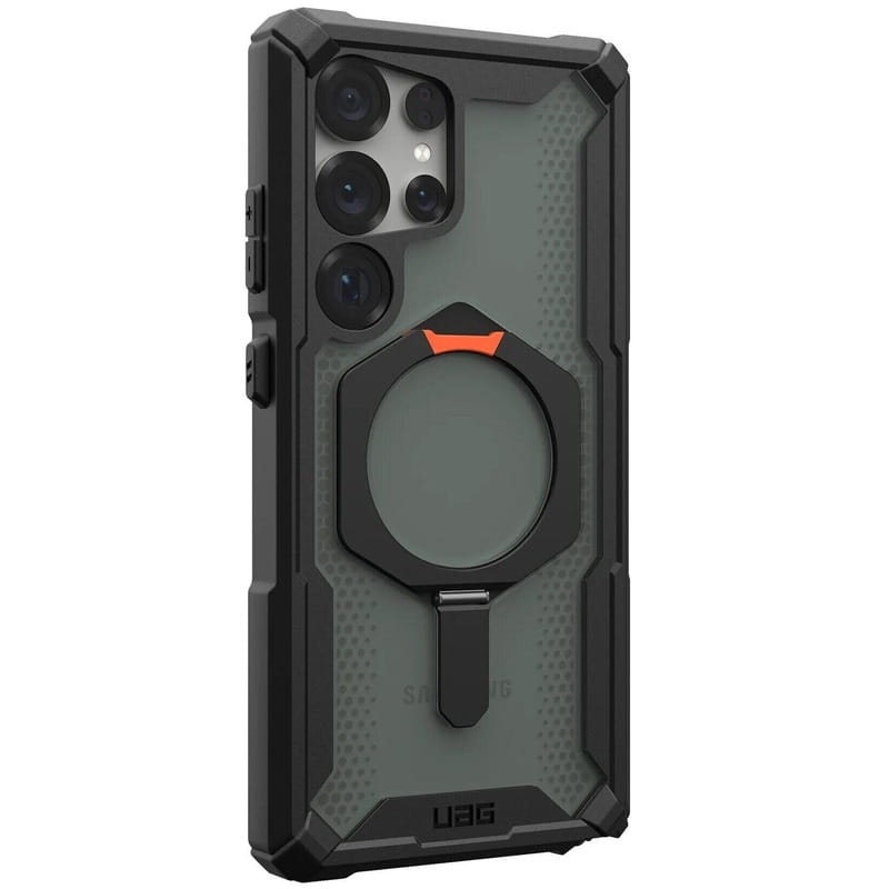 Чохол-накладка Urban Armor Gear для Samsung Galaxy S25 Ultra SM-S938 Plasma XTE with Magnet Black/Orange (214467114097)