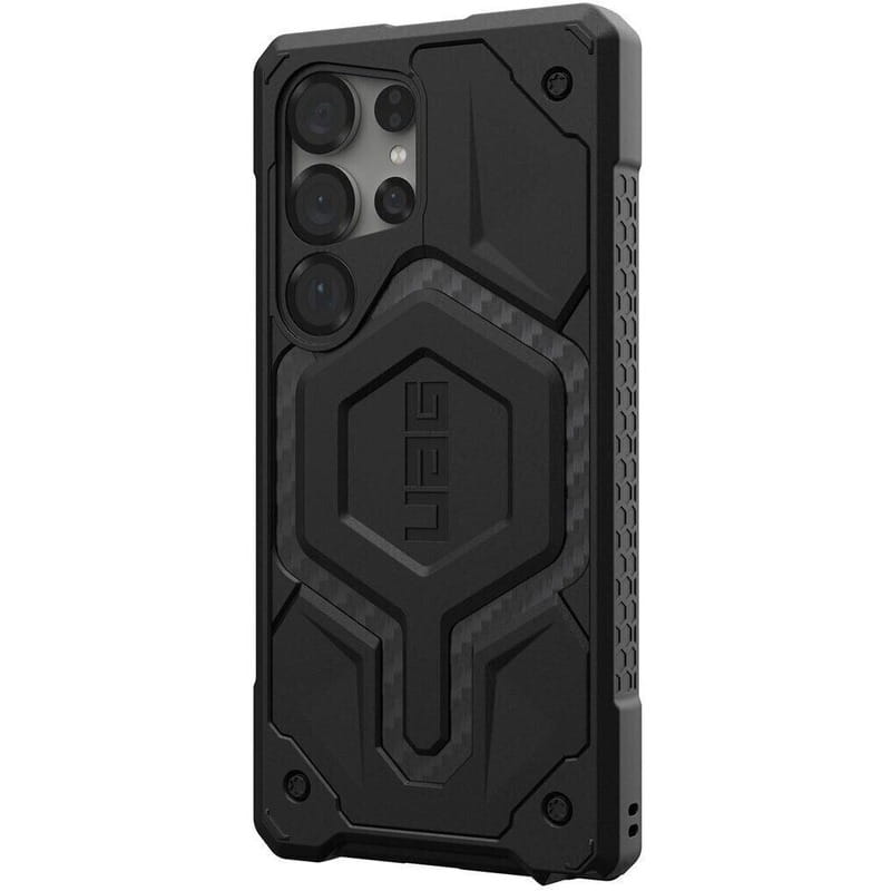 Чохол-накладка Urban Armor Gear для Samsung Galaxy S25 Ultra SM-S938 Monarch Carbon Fiber (214464114242)