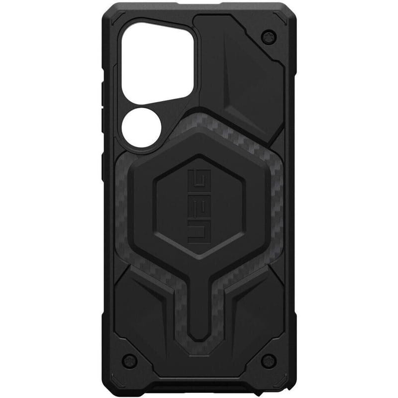 Чохол-накладка Urban Armor Gear для Samsung Galaxy S25 Ultra SM-S938 Monarch Carbon Fiber (214464114242)