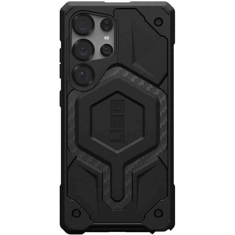 Чохол-накладка Urban Armor Gear для Samsung Galaxy S25 Ultra SM-S938 Monarch Carbon Fiber (214464114242)