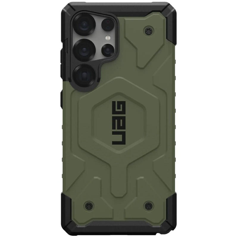Чeхол-накладка Urban Armor Gear для Samsung Galaxy S25 Ultra SM-S938 Pathfinder with Magnet Olive Drab (214476117272)